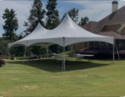 20x40 high peak tent (no walls)
