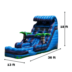 Blue Crush 18ft Dual Lane
