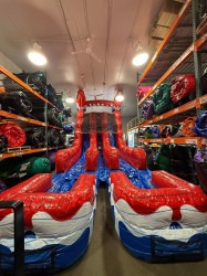 19ft Red, White and Cool dual lane