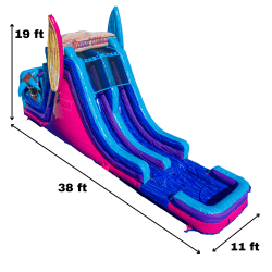19ft Good Vibes Dual Lane